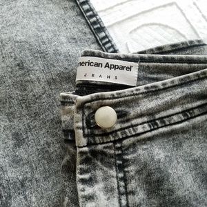 American Apparel Pants - American Apparel Grey Distressed Jeans/Leggings American Apparel Pants - American Apparel Grey Distressed Jeans/Leggings